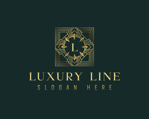 Luxury Art Deco logo design