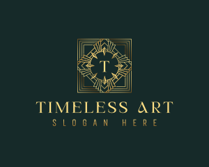 Luxury Art Deco logo design