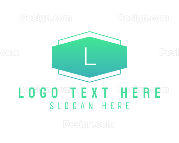 Minimalist Hexagon Business Logo