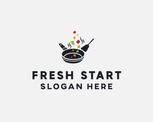 Fresh Cuisine Restaurant logo design