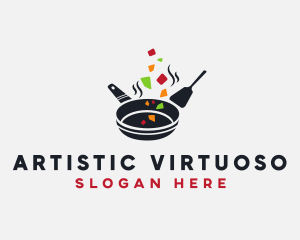 Fresh Cuisine Restaurant logo design