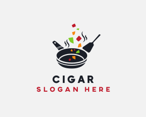 Fresh Cuisine Restaurant logo design