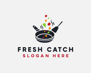 Fresh Cuisine Restaurant logo design