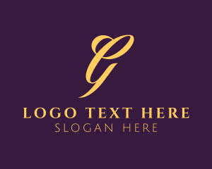 Luxurious Elegant G logo