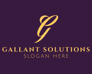 Luxurious Elegant G logo design