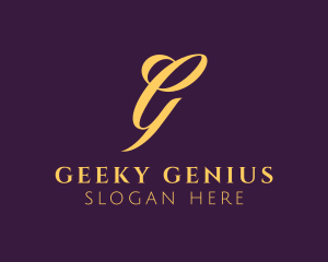 Luxurious Elegant G logo design