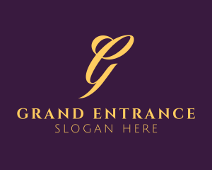 Luxurious Elegant G logo design