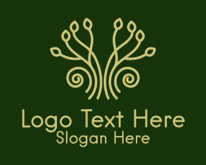 Eco Garden Plant logo