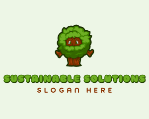 Sustainable Tree Park logo design