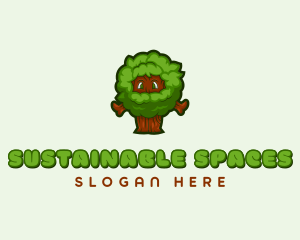 Sustainable Tree Park logo design