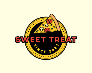 Pizza Restaurant Emblem logo