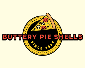 Pizza Restaurant Emblem logo design