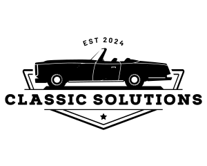 Classic Car Garage logo design