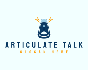 Podcast Talk Mic logo design