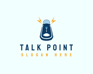 Podcast Talk Mic logo design