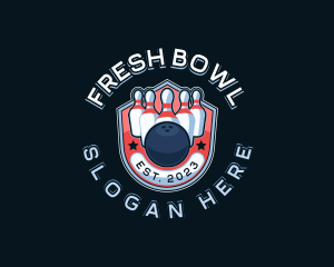 Bowling Pin Sport logo design