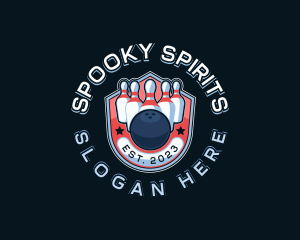 Bowling Pin Sport logo design