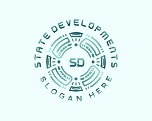 Cyber Software Developer logo design