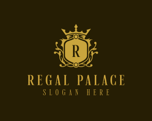 Regal Monarchy Crown logo design