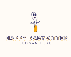 Happy Spoon Cutlery  logo design