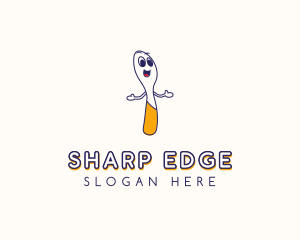 Happy Spoon Cutlery  logo design