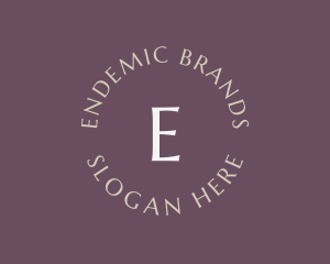 Elegant Boutique Brand logo design