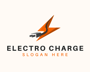 Electrical Power Plug logo design