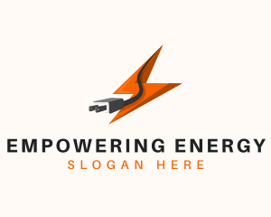 Electrical Power Plug logo design