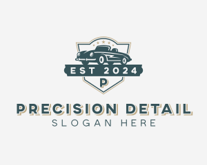 Car Vehicle Detailing logo design