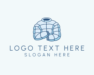 Blue Winter Jacket  logo