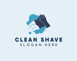 Sanitary Cleaning Wipe logo design