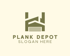 Industrial Storage House logo design