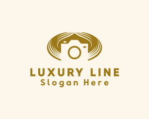 Luxury Camera Photography logo design