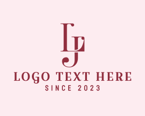 Fashion Apparel Monogram logo