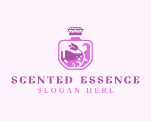 Flower Scent Perfume logo design