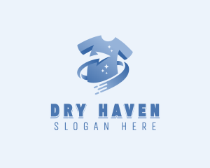 Dry Cleaning Laundry logo design