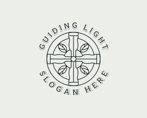 Holy Cross Church logo design