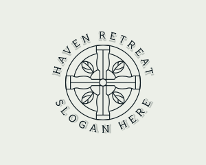 Holy Cross Church logo design