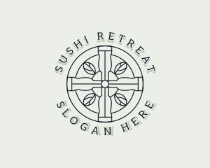 Holy Cross Church logo design