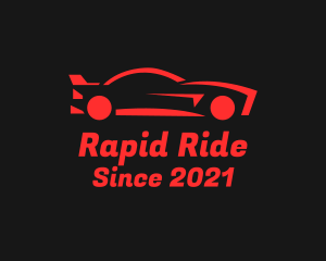 Red Race Car logo