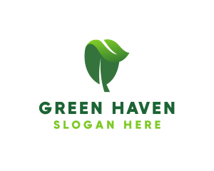 Herbal Nature Leaf logo