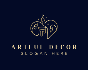 Candle Light Decor logo design