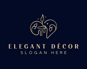 Candle Light Decor logo design