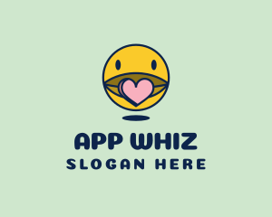 Dating App Heart logo design