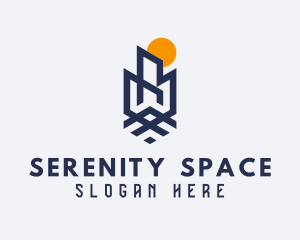 Skyscraper Office Space logo design