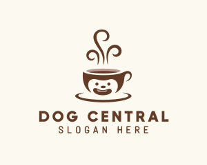 Hot Brewed Coffee Cup logo design