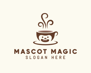 Hot Brewed Coffee Cup logo design