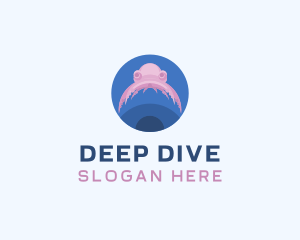 Deep Sea Octopus  logo design