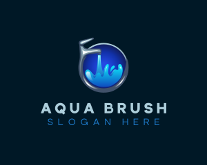 Clean Water Faucet logo design