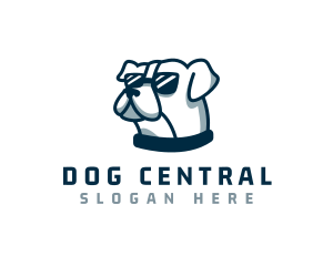 Dog Cool Shades logo design